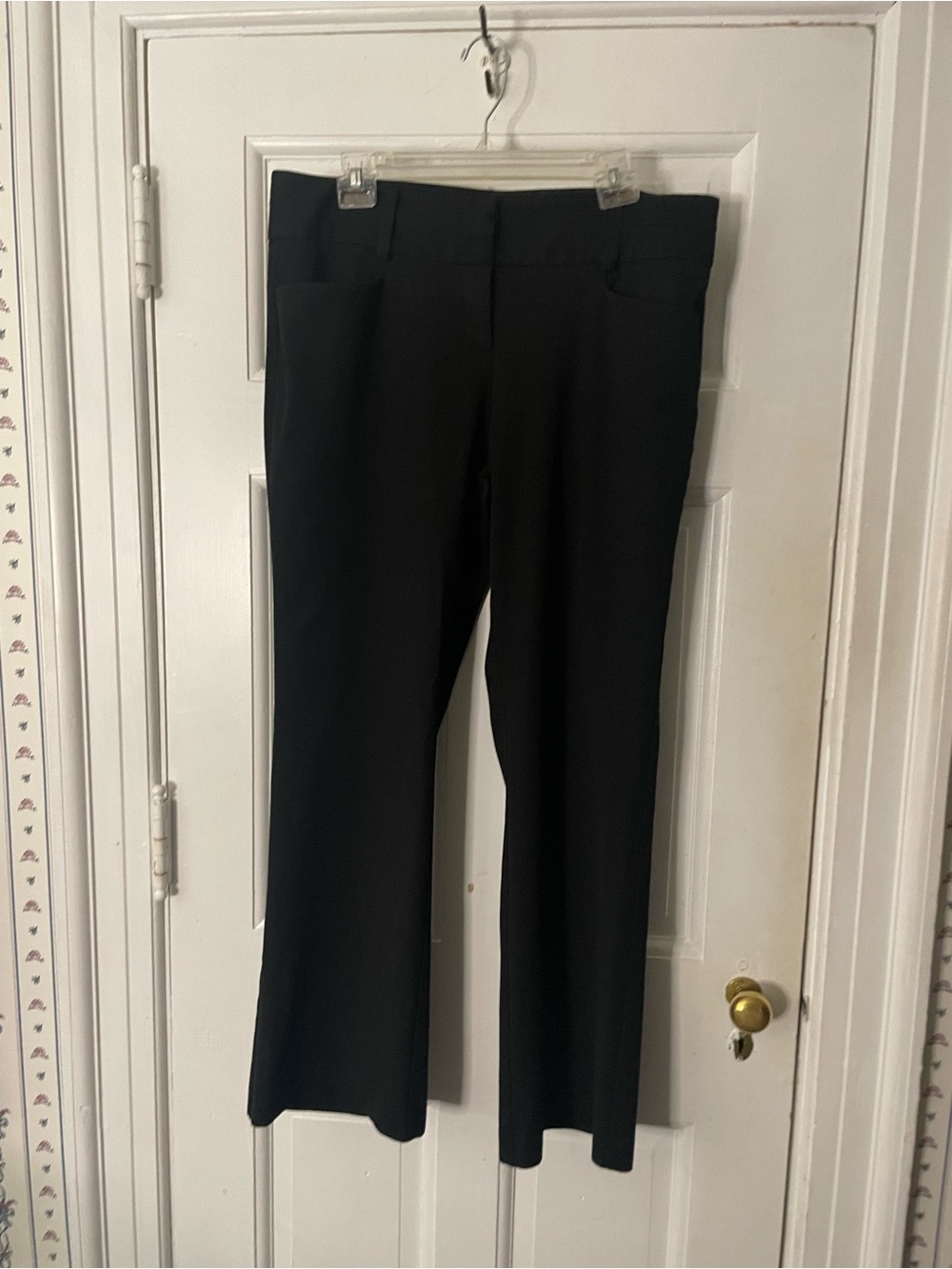 New York & Company Black Boot Cut Dress Pants